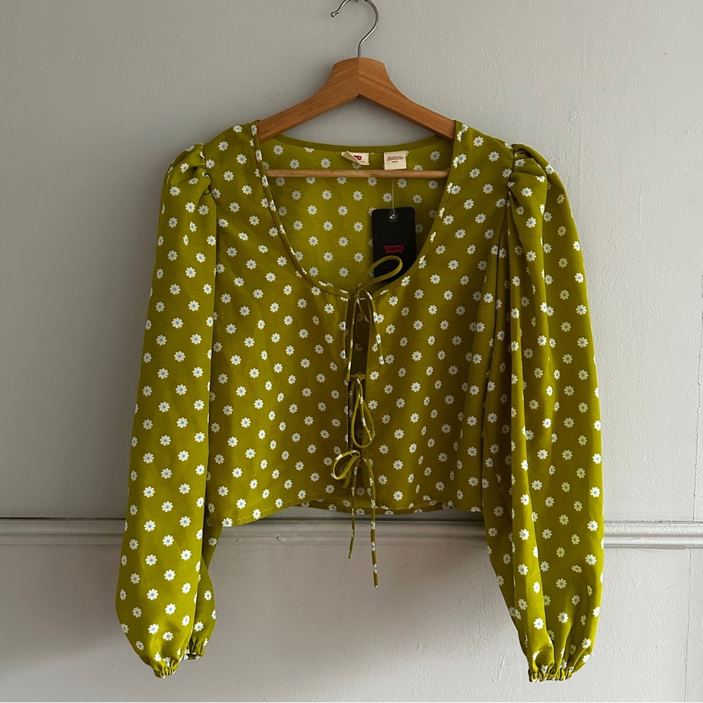 LEVI’S > Embry Tie-Front Blouse - Picture 7 of 7